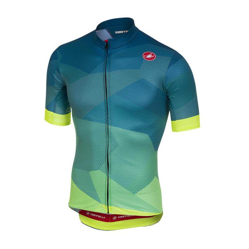 Men Short Sleeve Cycling Jersey MTB Road Bike Breathable Cycling Tops Bicycle Shirt