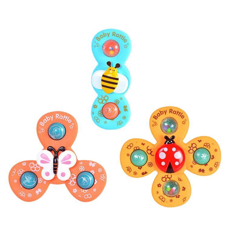 Gyro Toy Spinner For Baby Suction Cup Spinning Top Toy High Chair Toys Baby Sensory Toys Bath Toys Window Toys Baby Toys 6 To 12 Months effectual